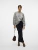 Vero Moda Sweatshirt in Light Grey Melange