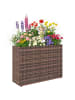 Outsunny Blumenkasten in Braun 81L x 28B x 58H cm