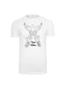 Mister Tee T-Shirt "Peace & Freedom Tee" in Weiß