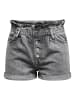 ONLY Kurze Bermuda Denim Jeans Shorts mit elastischem Bund ONLCUBA in Grau