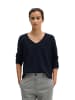 Marc O'Polo Seamless-Pullover relaxed in Martime Blue