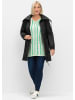 sheego Outdoorjacke in schwarz