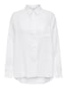 ONLY BRUXELLES L/S LIN BL SHIRT PNT NOOS in Bright White