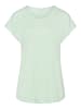 Hanro T-Shirt Natural Elegance in pistachio melange