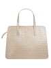 Cluty Handtasche echt Leder in beige