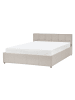 Beliani Doppelbett LAURESSES in Beige - (W) 148 x (H) 76 x (L) 214 cm