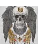 Roberto Geissini Skull Perfekt T-Shirt Grau