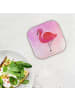 Mr. & Mrs. Panda Bierdeckel Flamingo Classic ohne Spruch in Aquarell Pink