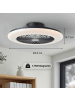 Brilliant LED-Deckenlampe mit Ventilator – Dimmbar, Ø 49 cm, Fernbedienung