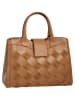 Samantha Look Handtasche echt Leder in cognac