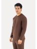 SMILODOX Longsleeve Xion in Braun