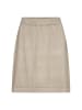 SAINT TROPEZ Rock MilaSZ Gerade Passform in Plaza Taupe Melange