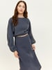 MAZINE Sommerrock Werona Skirt in ink blue