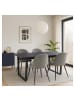 ebuy24 Essgruppe Tilst (5-teilig) Grau 160 x 90 cm