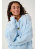 CULTURE Strickjacke CUkimmy Oversize fit in Cashmere Blue Melange