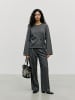 Vero Moda Strickjacke in Dark Grey Melange