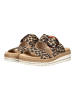 remonte Pantoletten in Leopard