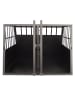 Trekker Hundebox in Schwarz XL 97x90x69cm