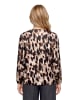 Betty Barclay Schlupfbluse langarm in Beige/Schwarz