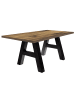 58 aufm Kessel ESSZIMMERTISCH Elia 8 160 x 90 x 75 Esstisch Schwarzstahl/Plankeneiche