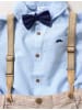 Little Gent 4tlg Set Frühling, Sommer in beige hellblau