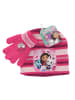 Gabby's Dollhouse Gabby’s Dollhouse Mütze und Handschuhe Set Kinder Pink in Rosa