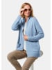 GOLDNER Strickjacke in hellblau / melange