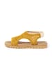 Brasileras Sandalen "Lua" in Senf
