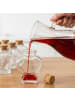 relaxdays 12x Glasflaschen-Set in Transparent - 90 ml
