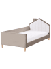 Beliani Kinderbett KERVAN in Beige/Weiß - (W) 96 x (H) 90 x (L) 211 cm