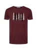 GreenBomb T-Shirt Nature Wood Camp in Samt Regen