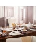 Villeroy & Boch 6er Set Suppenteller Gray Pearl ø 24,8 cm weiß in weiß