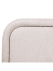 Beliani Doppelbett LAVARDENS in Beige/Schwarz - (W) 181 x (H) 107 x (L) 222 cm