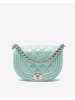 Marc Ellis Handtasche in GREEN AND SILVER