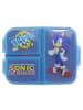 COFI 1453 Sonic the Hedgehog Kinder Brotdose – Lunchbox mit 3 Fächern & tollem in Blau