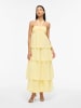 Vila Maxikleid in Pastel Yellow