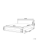 Beliani Doppelbett GIULIA in Weiß - (W) 185 x (H) 86 x (L) 213 cm