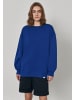 Studio Seidensticker Sweat-Shirt Oversized in Mittelblau