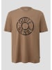 QS T-Shirt in 86D0_braun