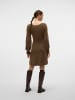 Vero Moda Strickkleid in Sepia Tint