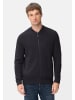 Camel Active Stickjacke mit Bomberkragen in Navyblau
