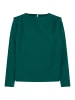 b. young BYMMIDDE BLOUSE - LIGHT WOVEN Loose fit in Sea Moss Melange