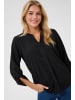 Kaffe Bluse kurzarm KAmia Regular fit in Black Deep