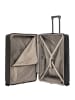 BRIC`s BY Ulisse - 4-Rollen-Trolley L 79 cm erw. (grau) in schwarz