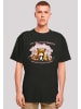 F4NT4STIC Oversize T-Shirt Heroes of Childhood Tao Tao Childhood Memories in schwarz