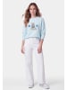 myMo Women Sweatshirt in Light Blue