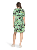 Betty Barclay Stufenkleid kurzarm in Green/Cream