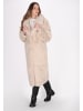 DreiMaster Vintage Damen Übergangsmantel in Cremebeige