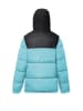 myMo Wattierte Steppjacke in Türkis Schwarz