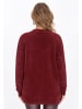 faina Women Cardigan in burgundy